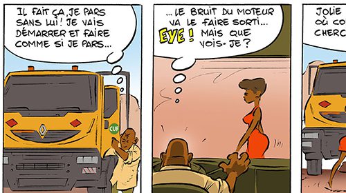 Je ne démarre jamais sans faire le tour du camion